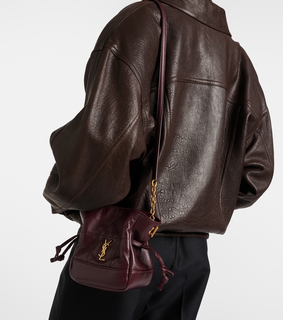 Bucket Bag Jamie Mini aus Leder | Saint Laurent