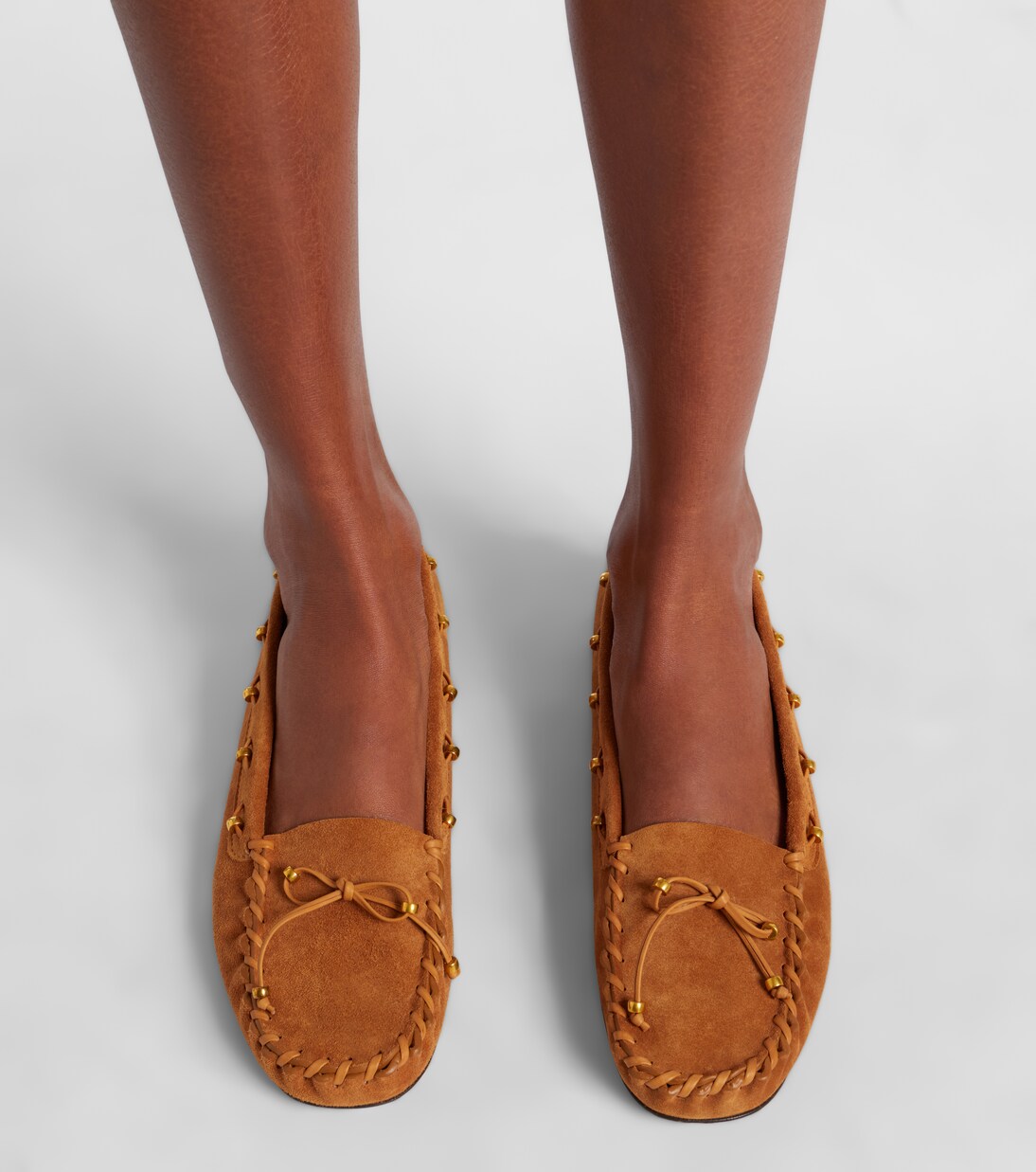 Milly suede moccasins | Khaite