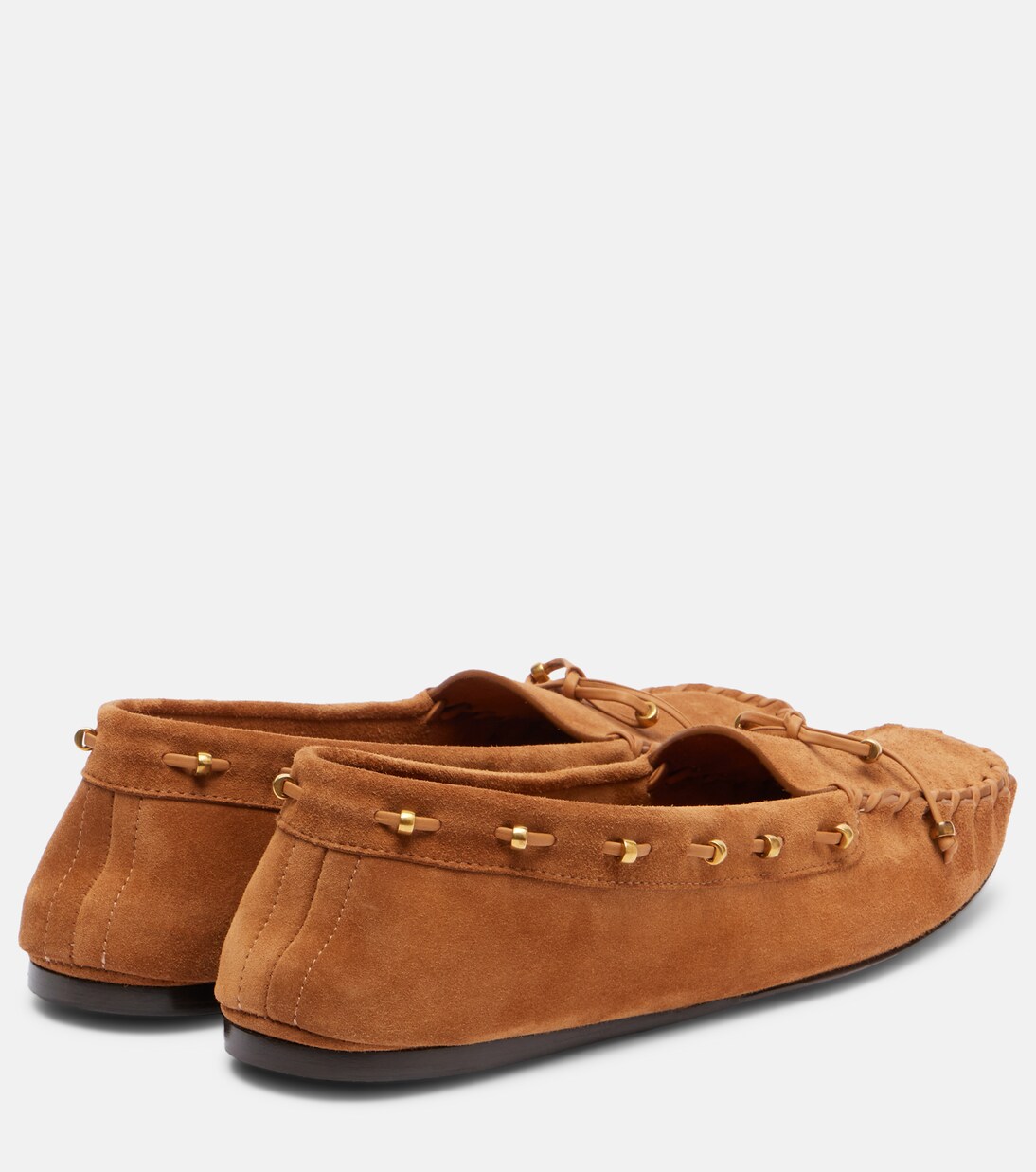 Milly suede moccasins | Khaite