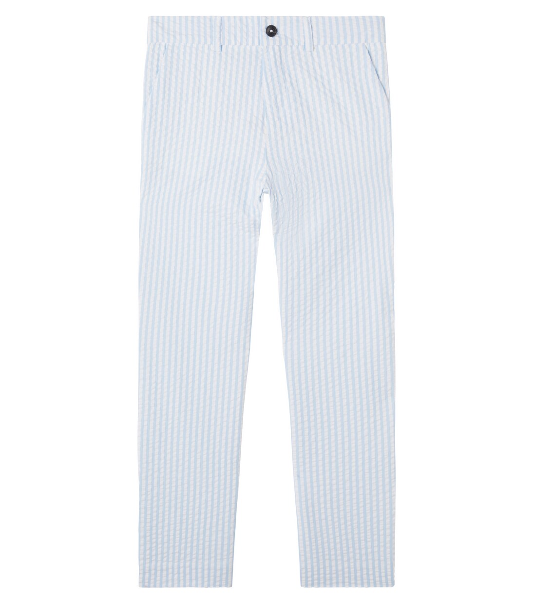 Bengal stripe cotton seersucker pants | Tartine et Chocolat