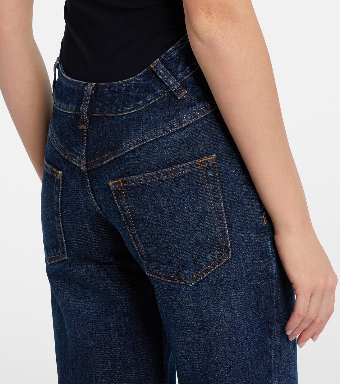 Curved bootcut jeans  | Jean Paul Gaultier