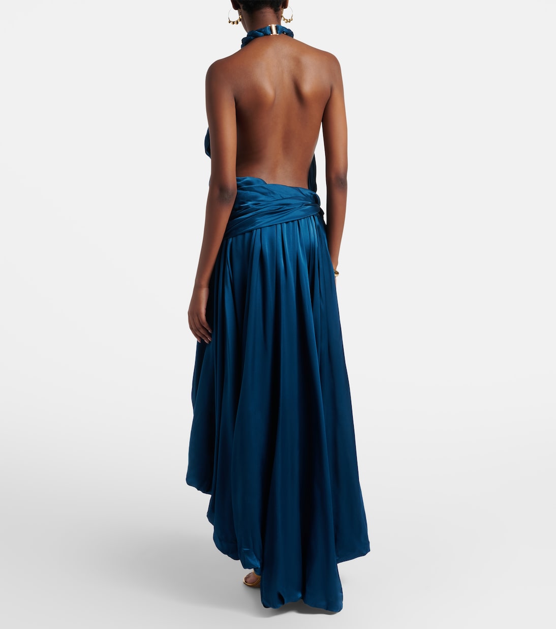 Maxikleid Alchemy aus Seidensatin | Zimmermann