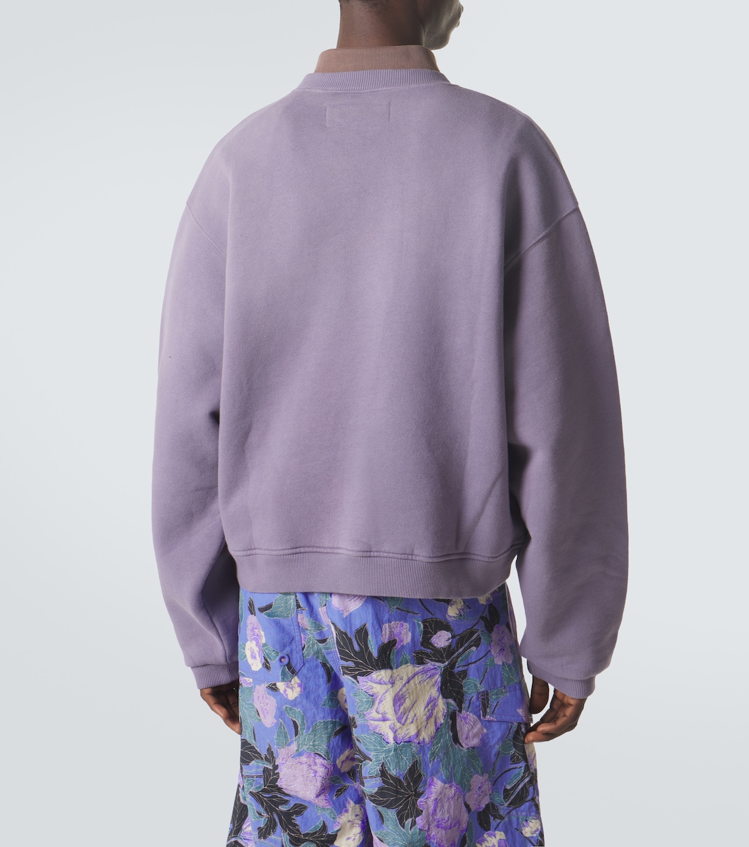 Felpa in cotone con logo | ERL