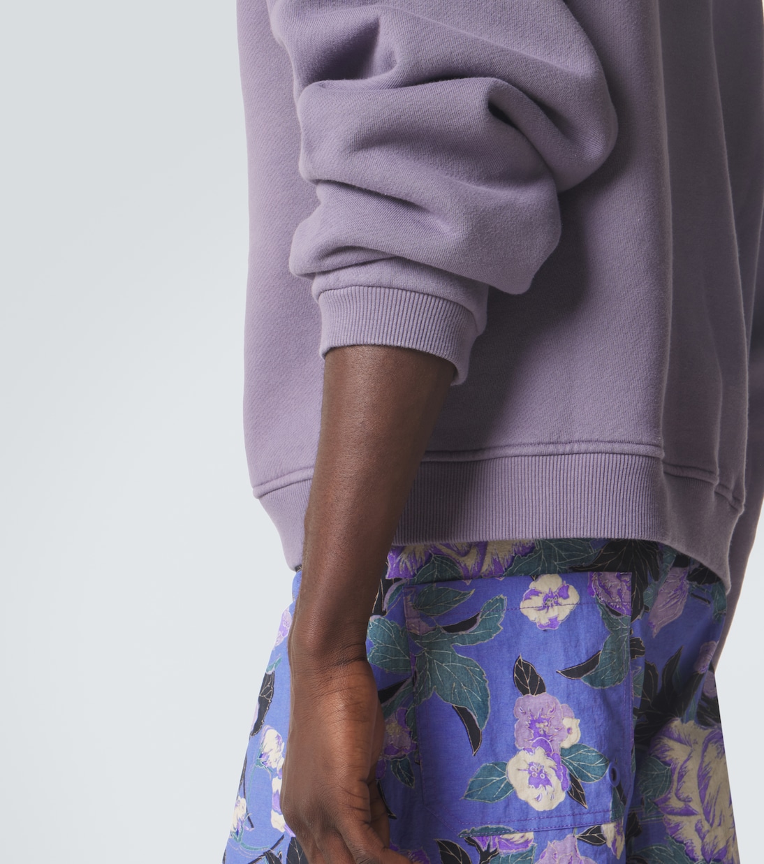 Felpa in cotone con logo | ERL