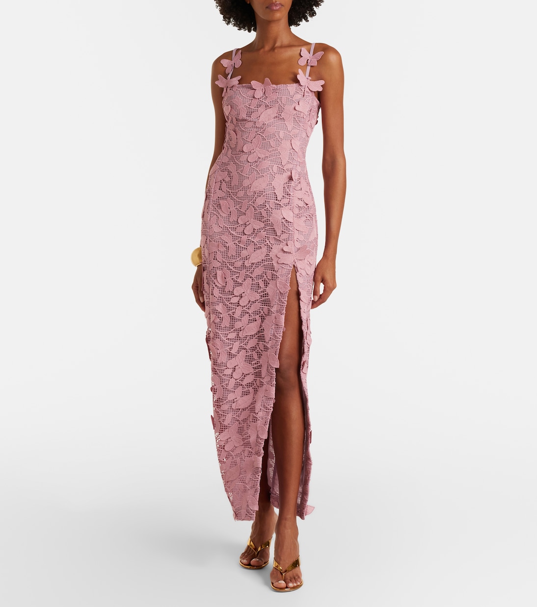 Robe longue à broderies | Blumarine