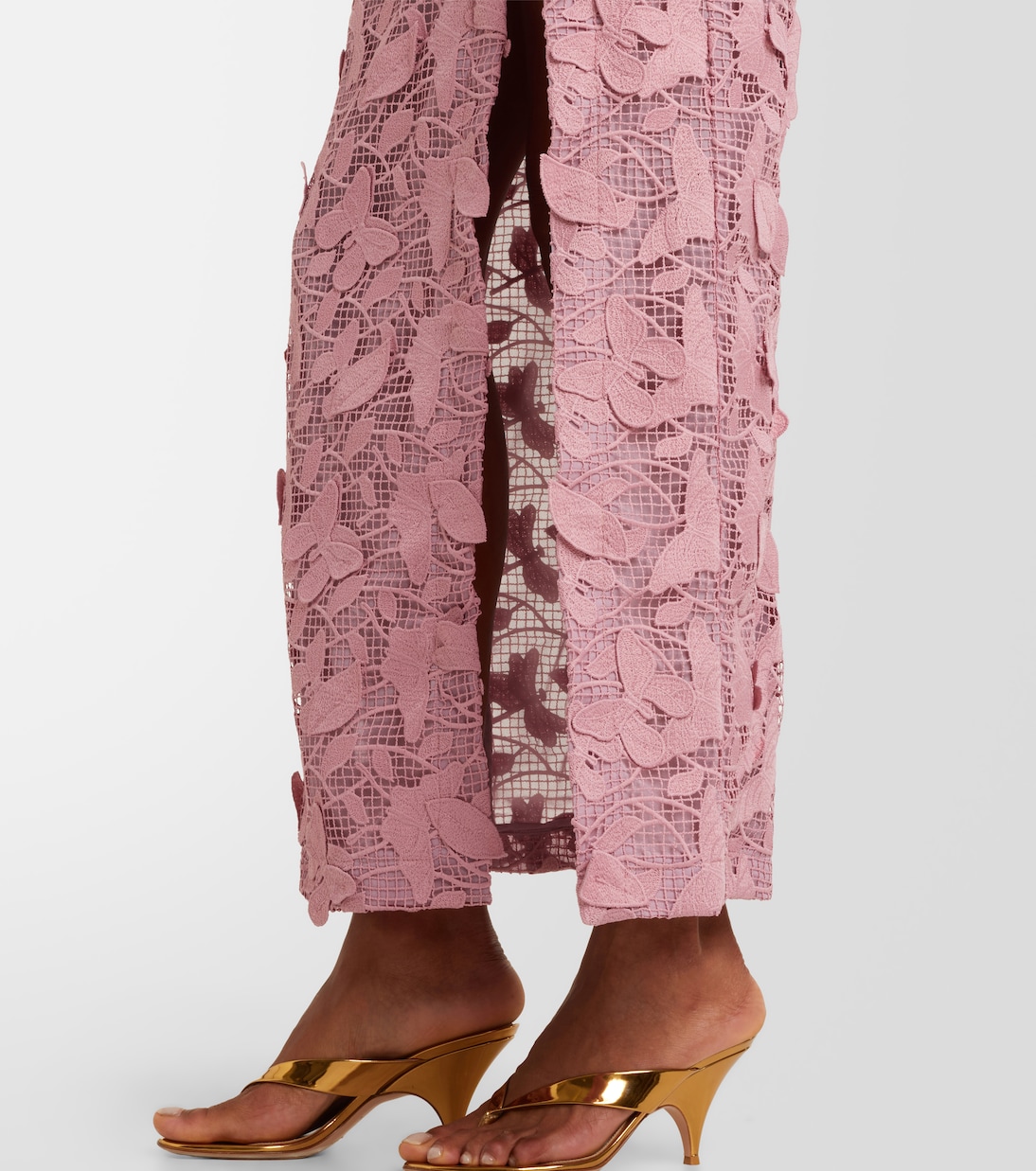 Robe longue à broderies | Blumarine