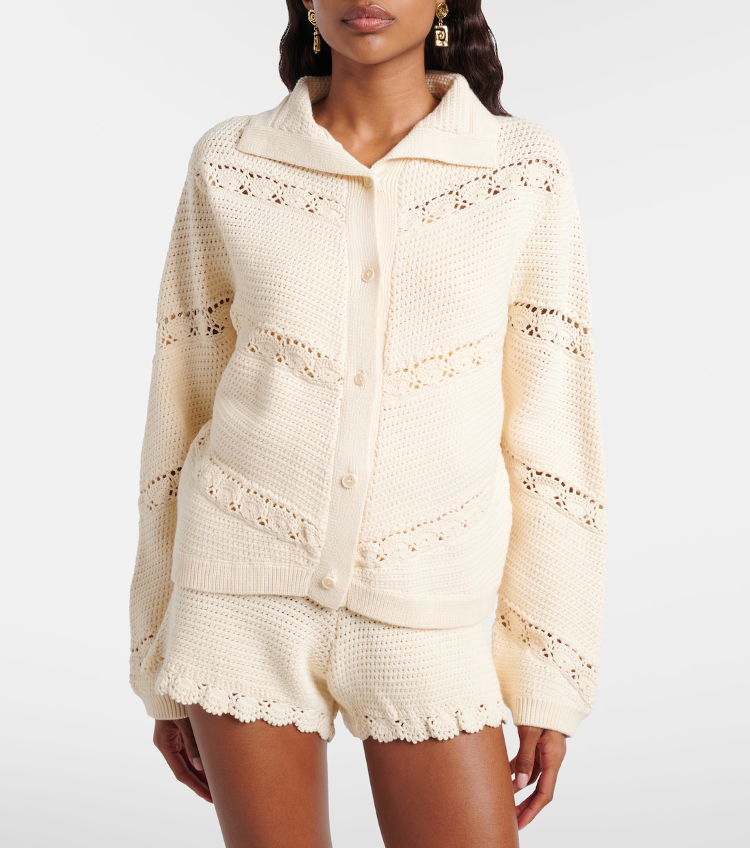 Cardigan Dylan aus Häkelstrick | Posse