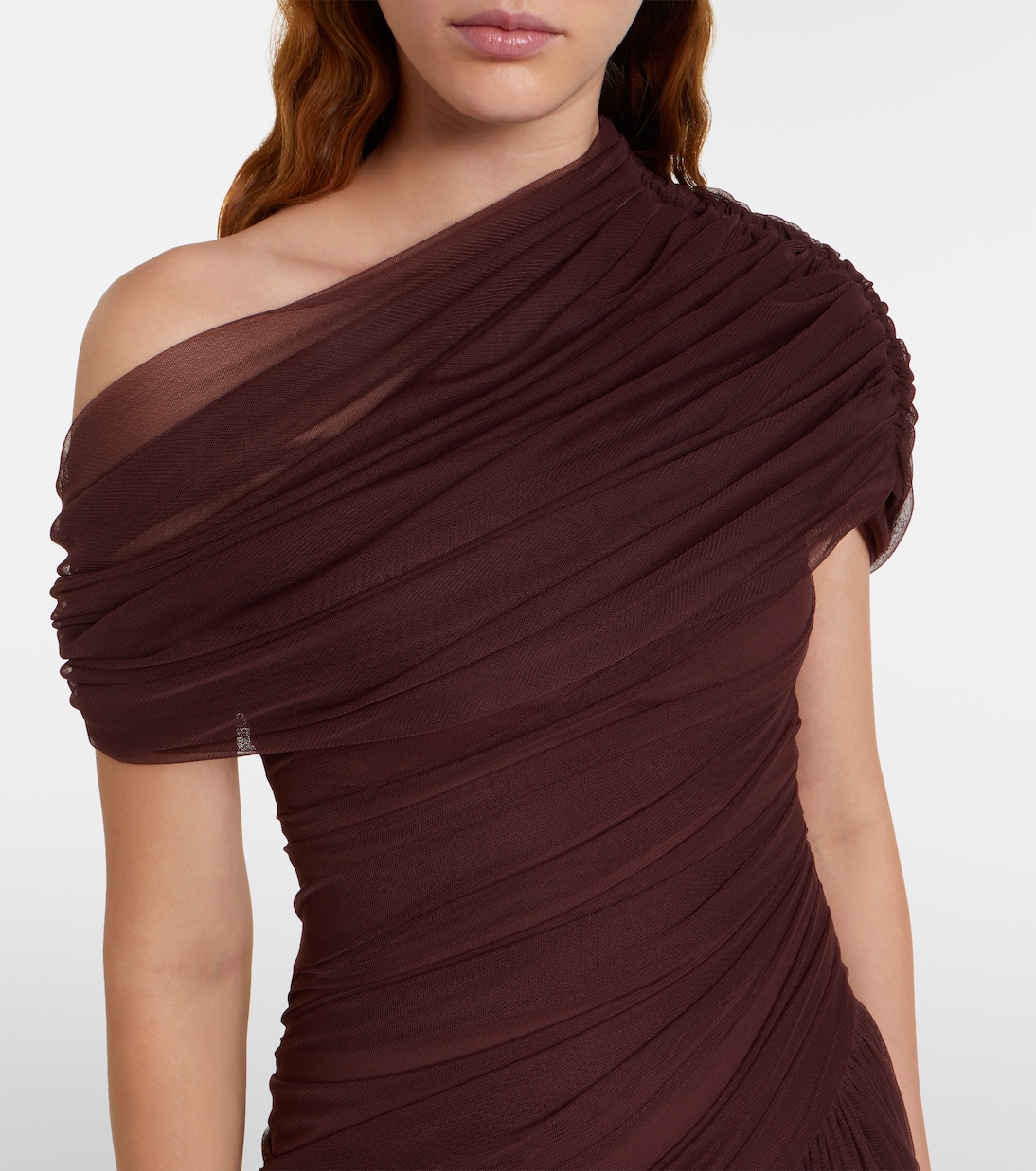 Himala gathered tulle gown | De La Vali