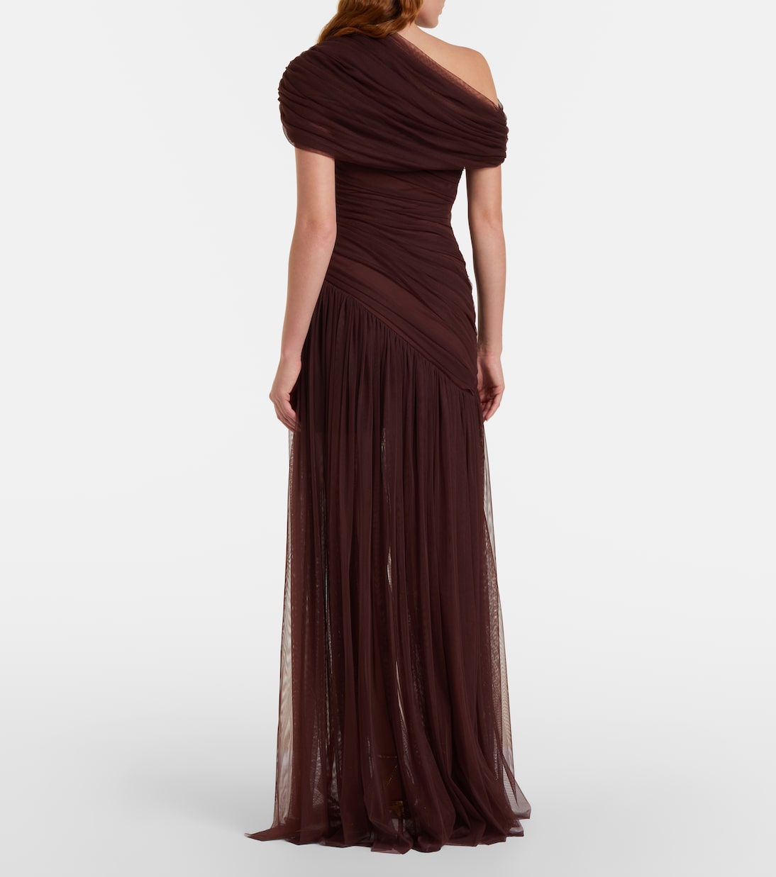 Himala gathered tulle gown | De La Vali