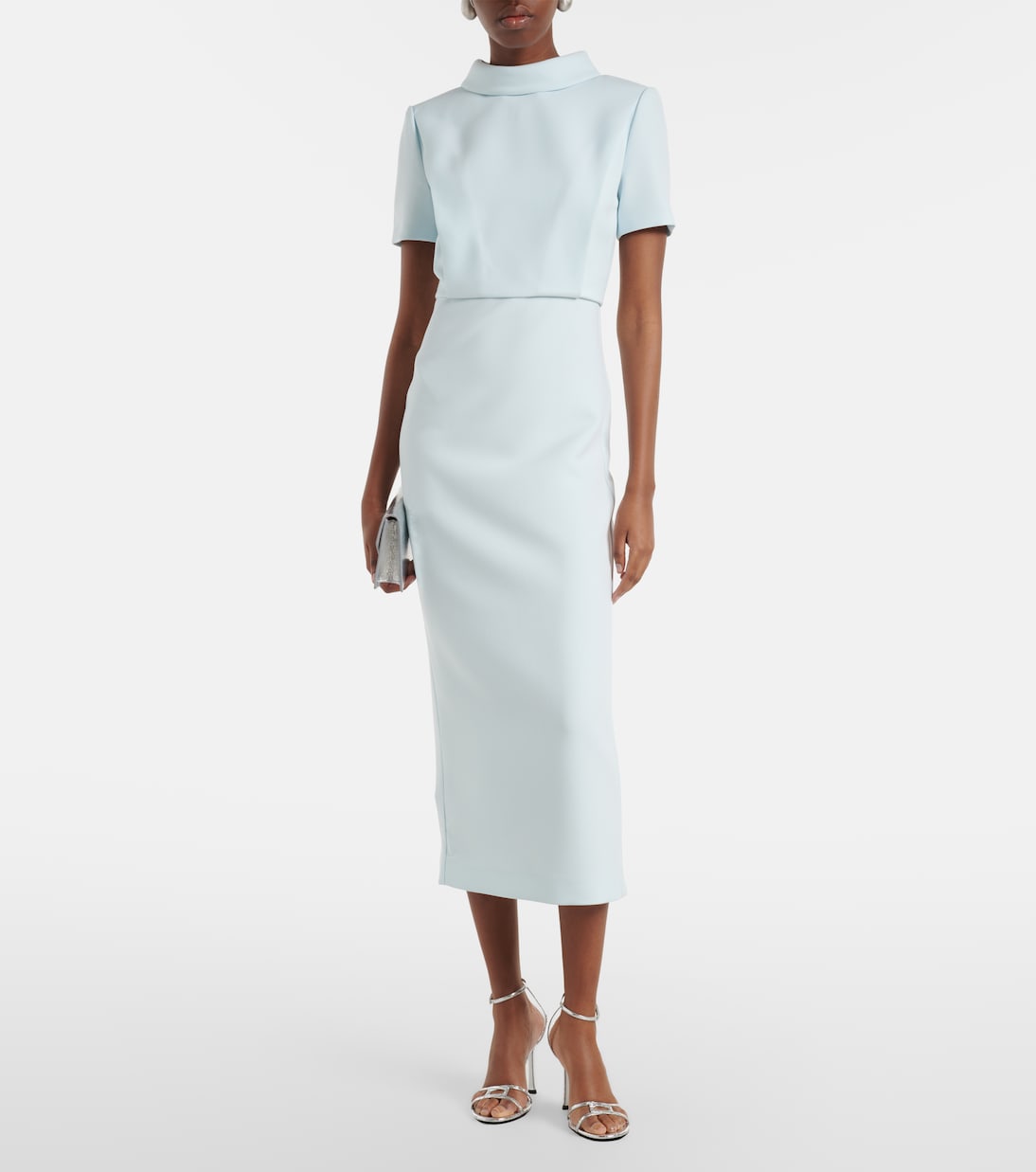 Midikleid aus Crêpe | Roland Mouret