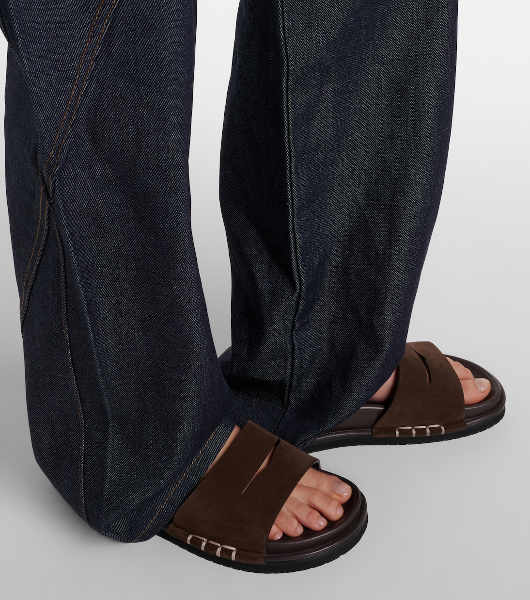 Suede slides | JW Anderson