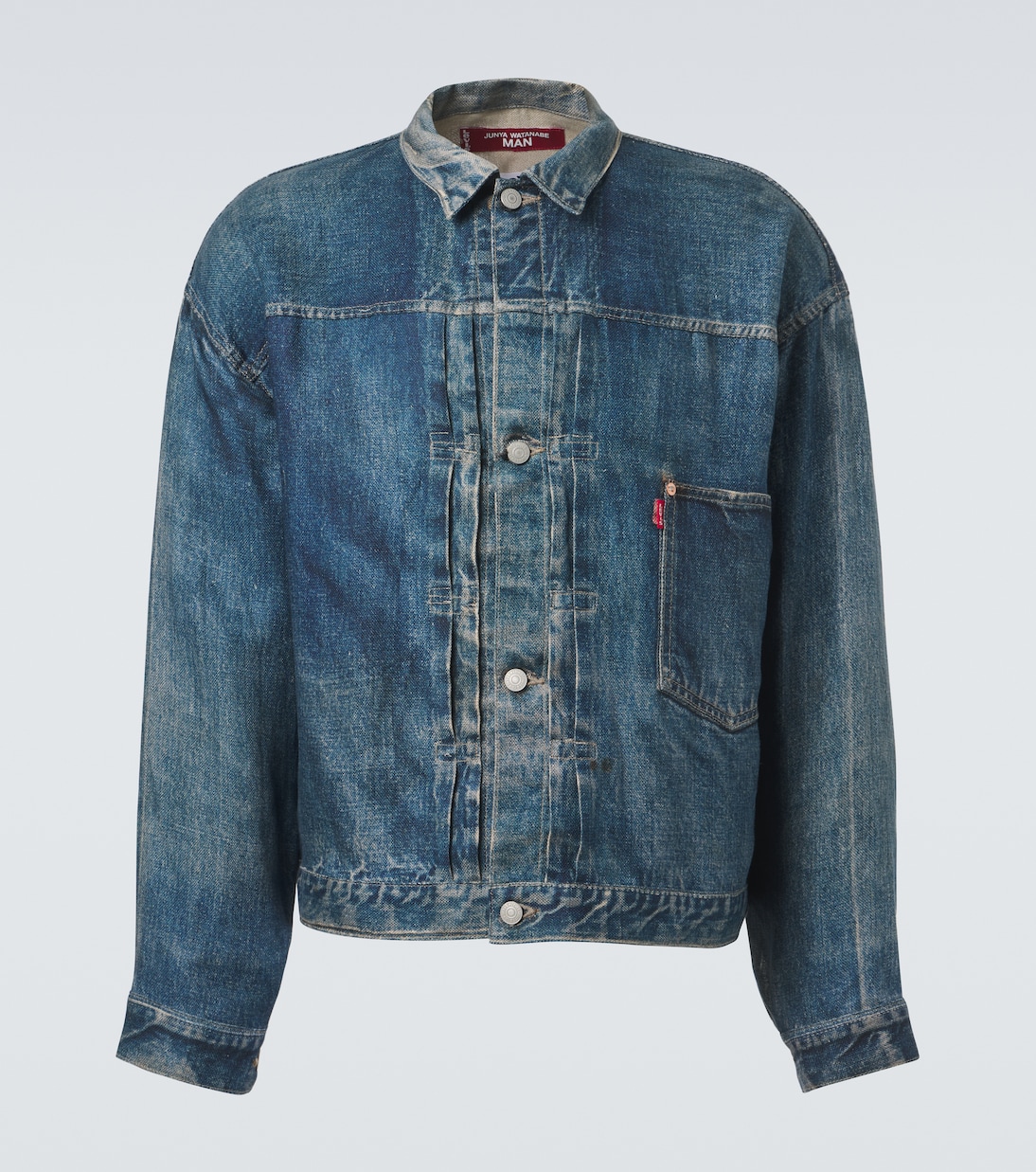 x Levi's® trompe l'œil linen jacket | Junya Watanabe