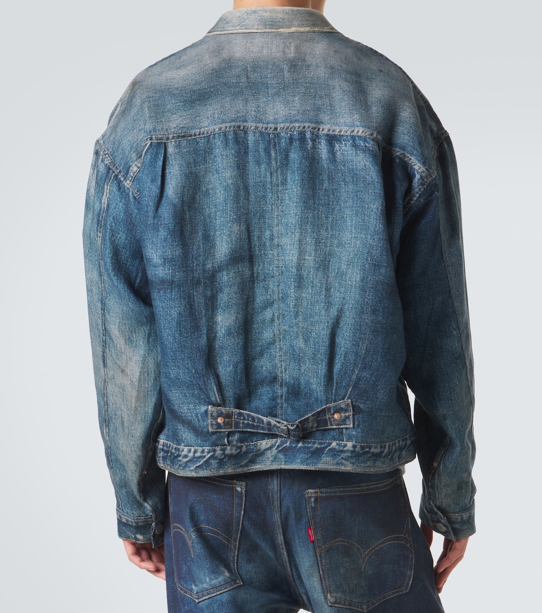 x Levi's® trompe l'œil linen jacket | Junya Watanabe