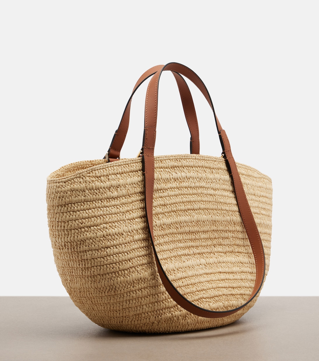 Paula's Ibiza – Borsa Eclipse Medium in rafia | Loewe