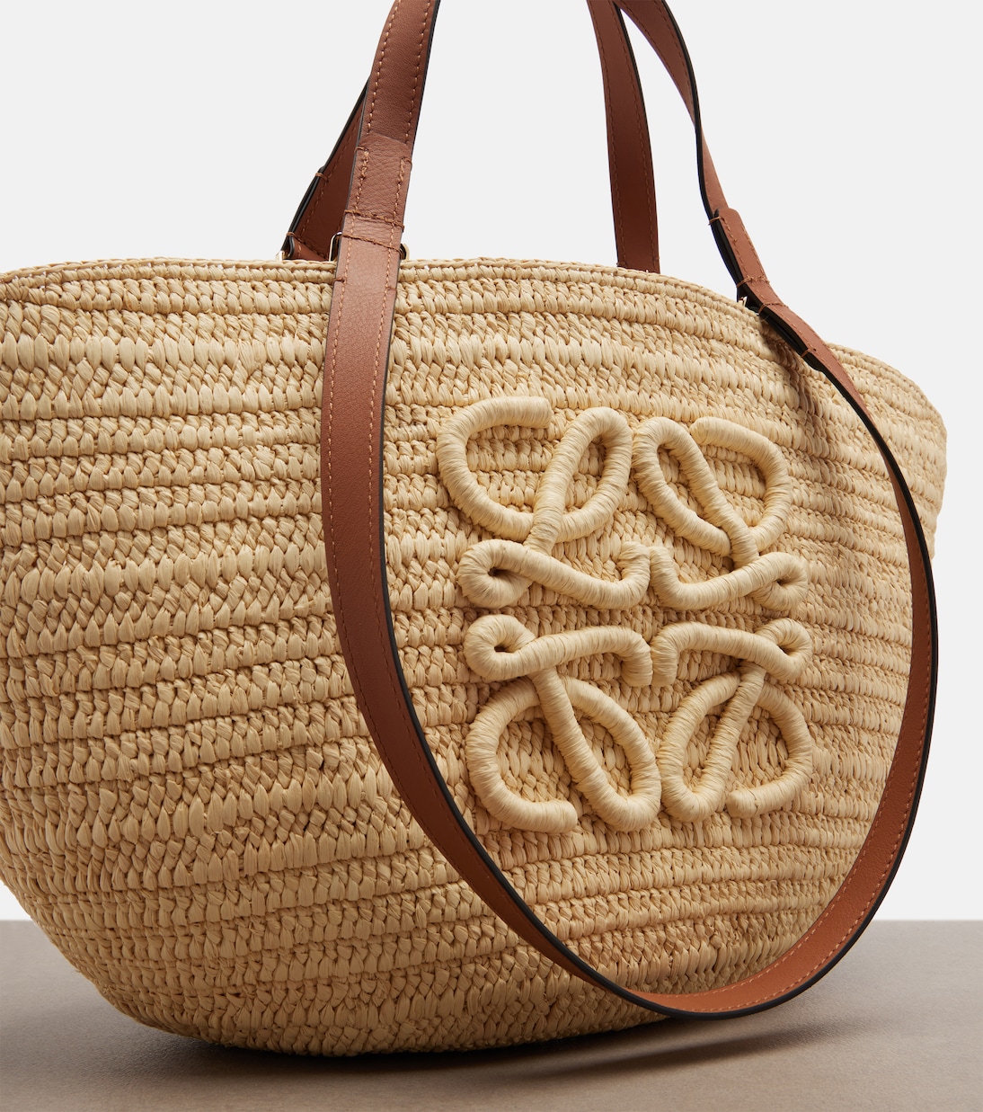 Paula's Ibiza – Borsa Eclipse Medium in rafia | Loewe