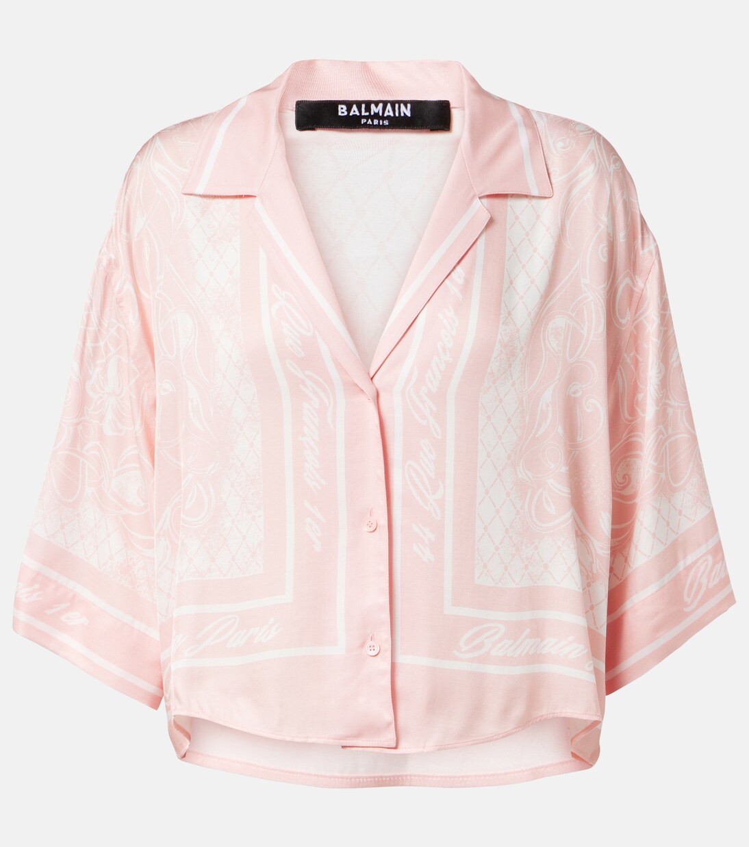 Chemise de pyjama à imprimé | Balmain