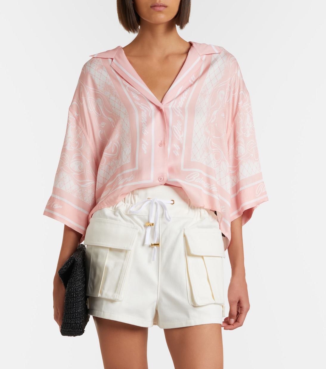 Chemise de pyjama à imprimé | Balmain