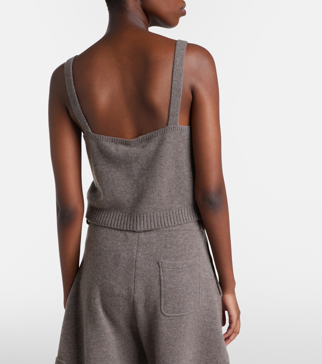 Violia cashmere crop top | Lisa Yang