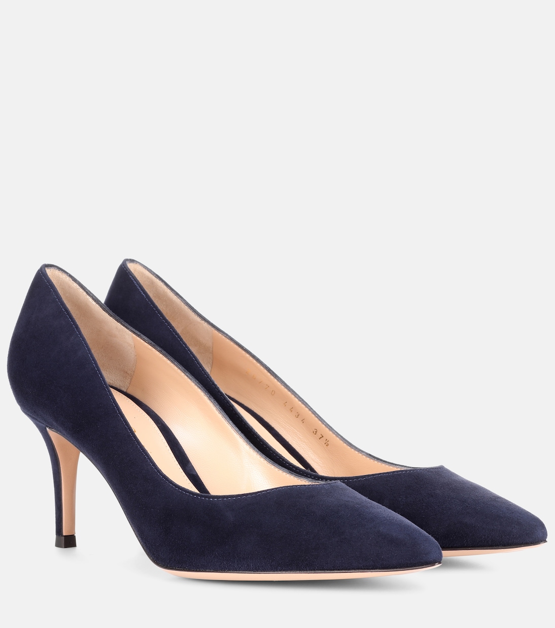 Gianvito 70 suede pumps | Gianvito Rossi