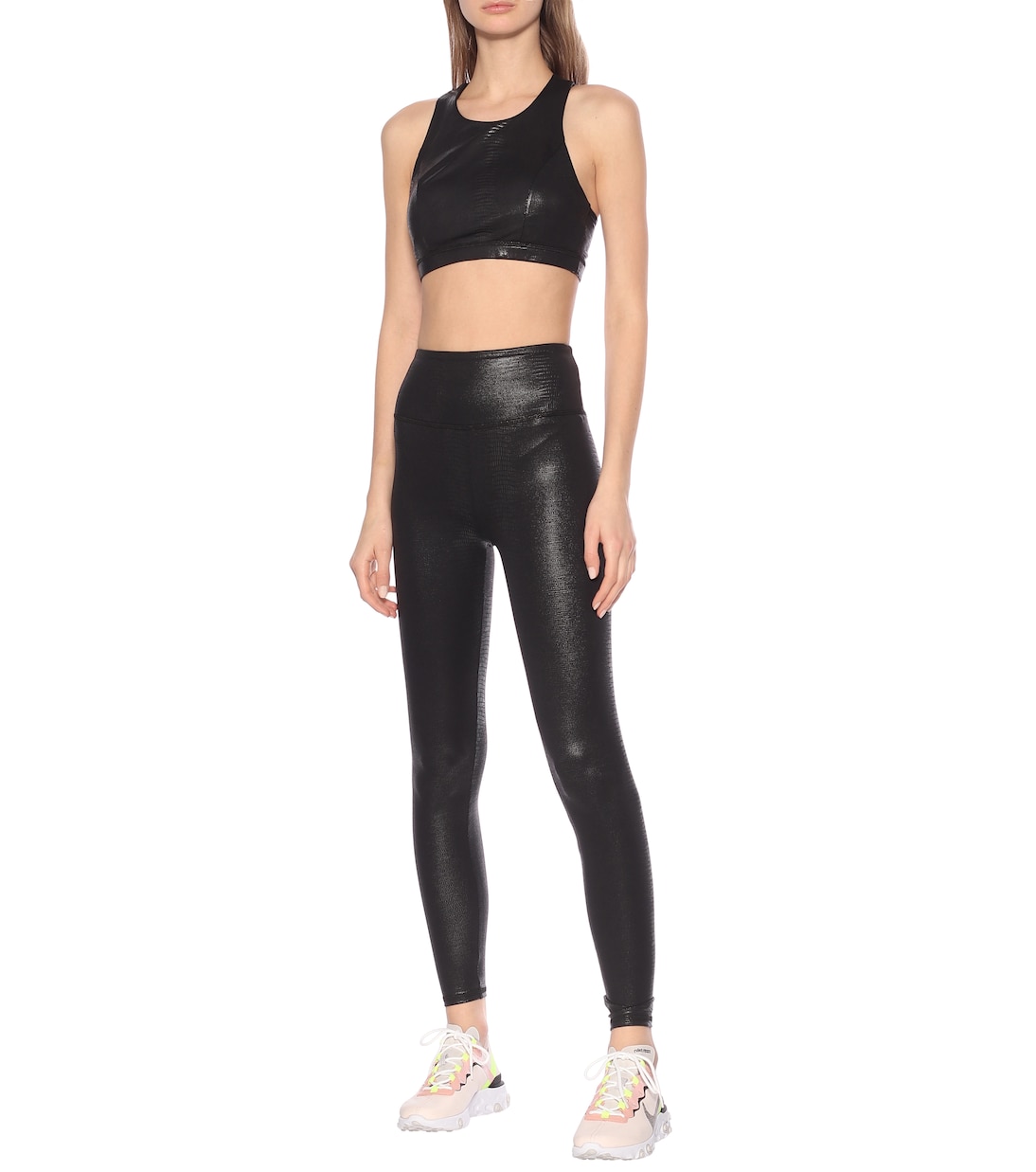 Venture snake-print sports bra | Lanston Sport