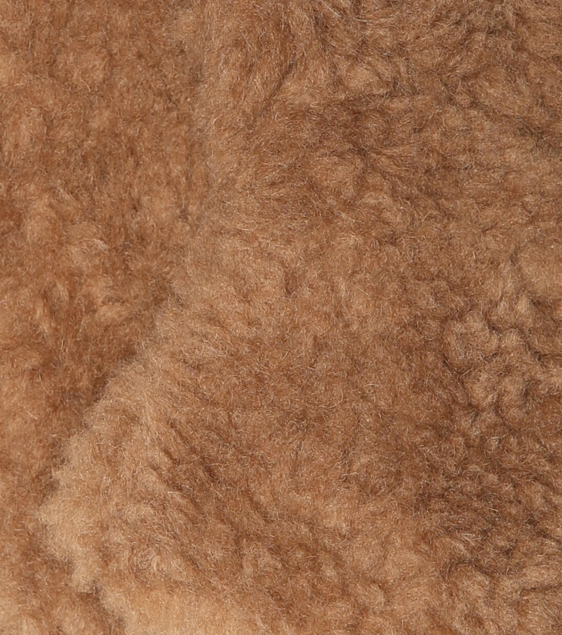 Ombrato camel hair and silk mittens | Max Mara