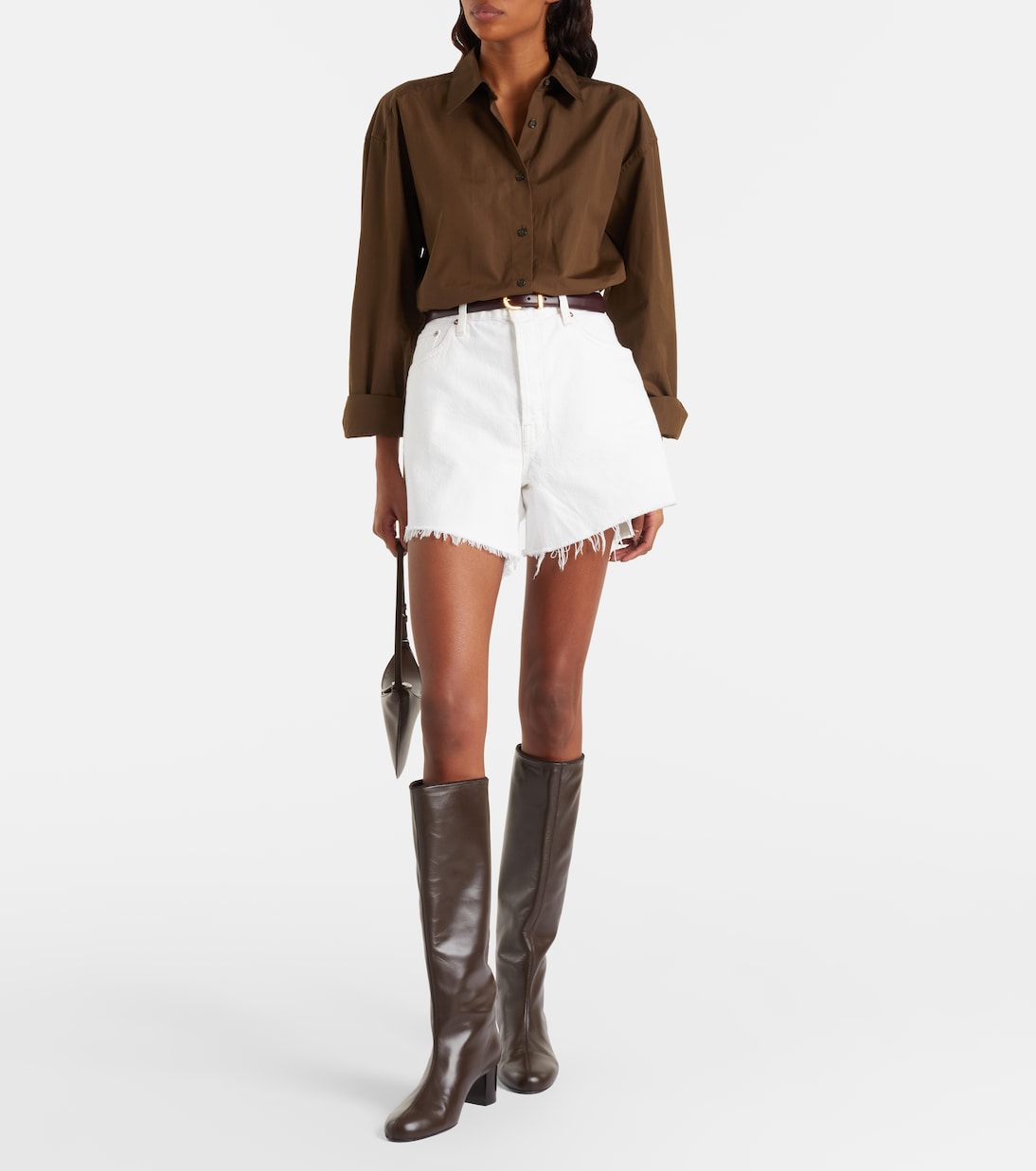 Mid-Rise Jeansshorts Parker | Agolde