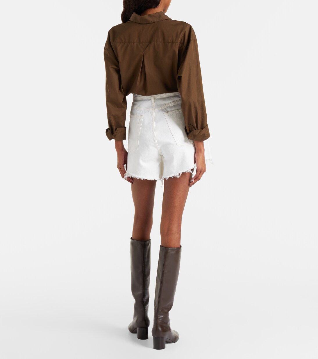 Mid-Rise Jeansshorts Parker | Agolde