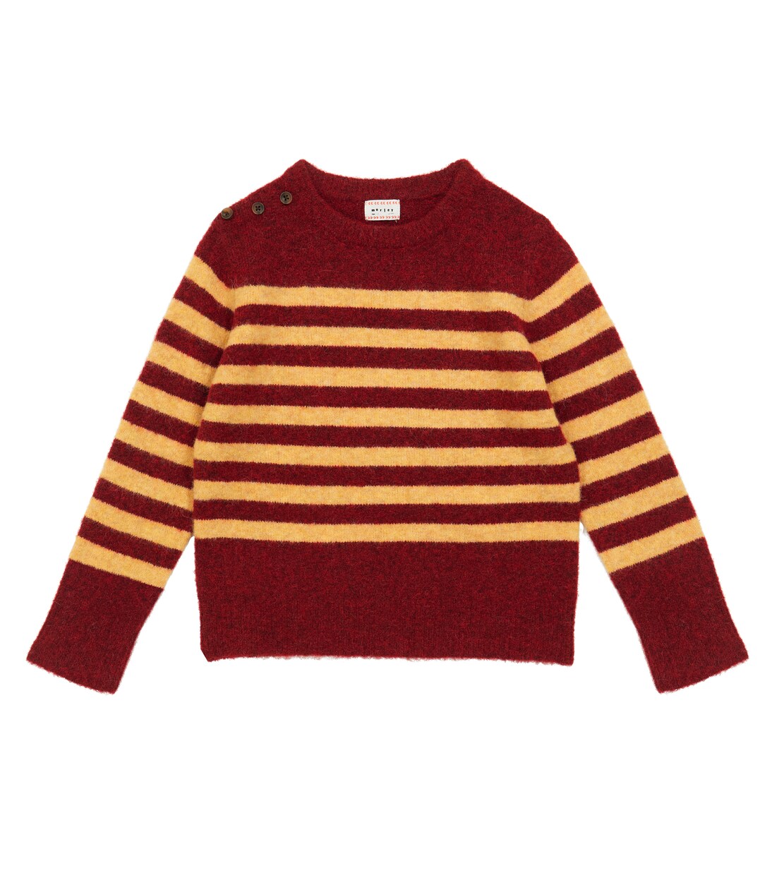 Ojay striped wool-blend sweater | Morley