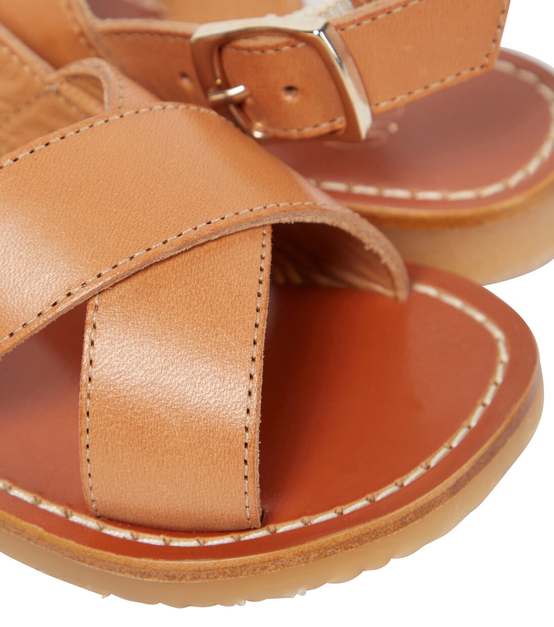 Adeline leather sandals | Bonpoint