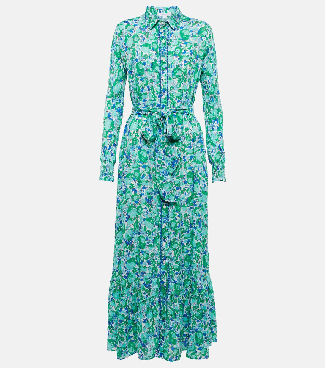 Robe chemise Kimi à fleurs | Poupette St Barth