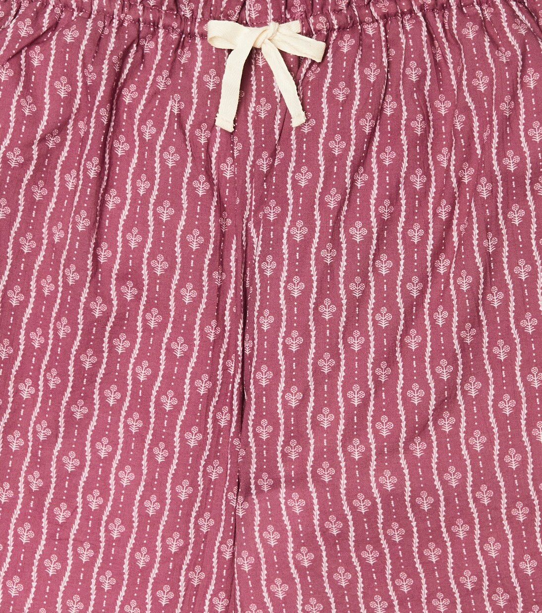 Arnica printed cotton pants | Caramel