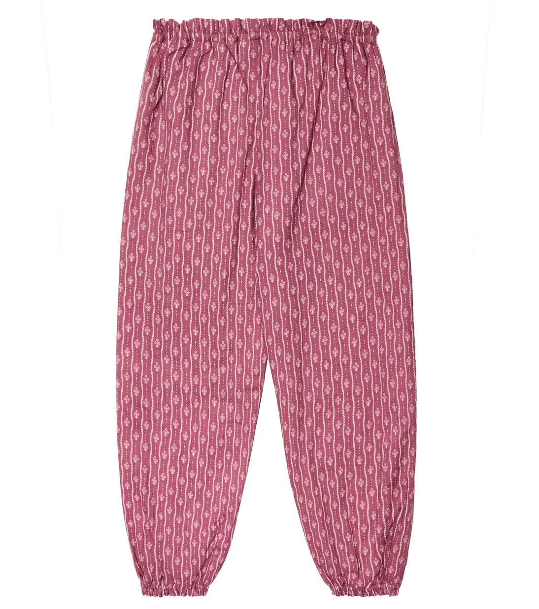 Arnica printed cotton pants | Caramel