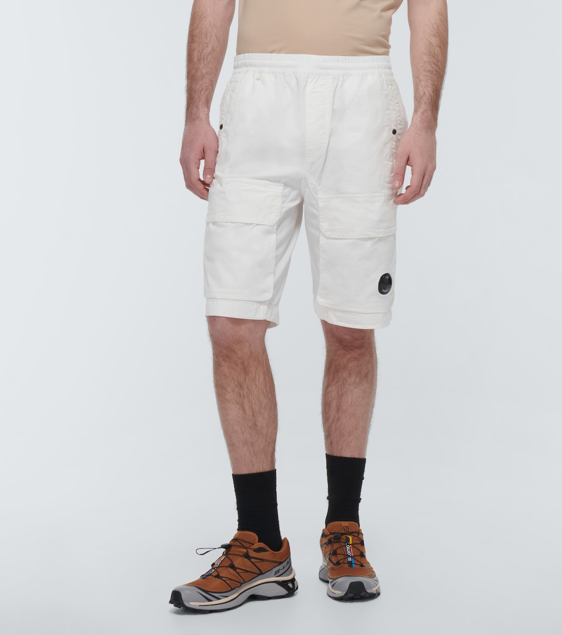 Shorts cargo en mezcla de algodón | C.P. Company