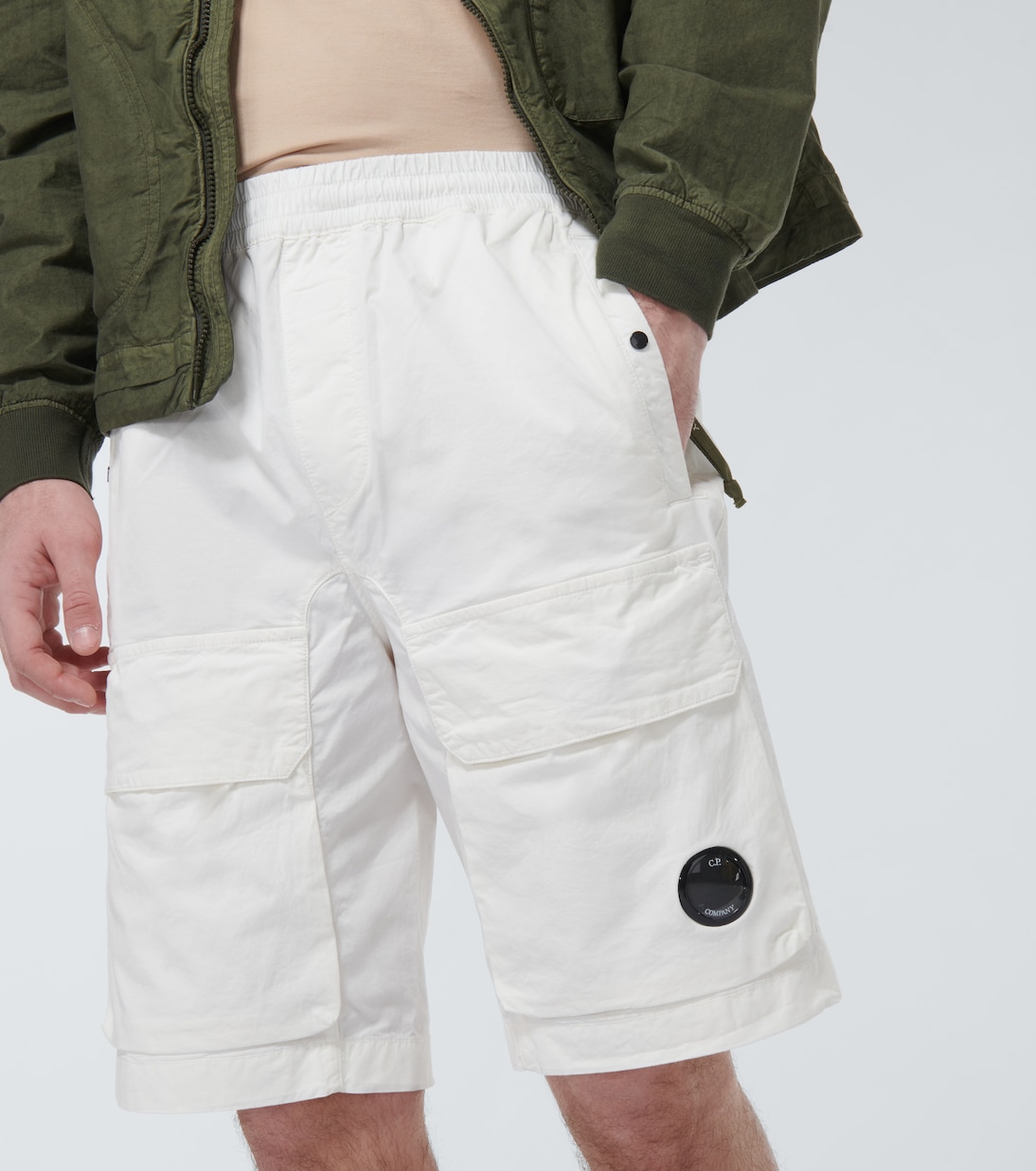 Shorts cargo en mezcla de algodón | C.P. Company