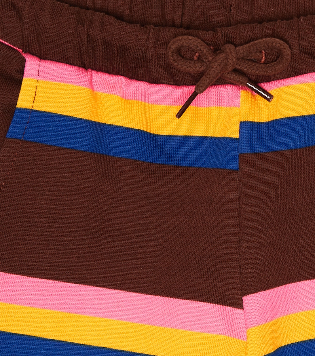 Striped cotton jersey shorts | Mini Rodini