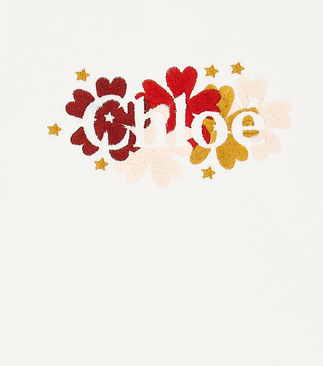 Baby - T-shirt in cotone con logo | Chloé Kids