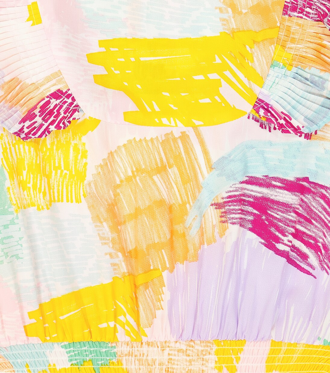 Printed ruffled dress | Stella McCartney Kids