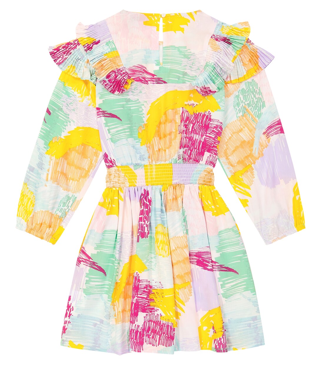Printed ruffled dress | Stella McCartney Kids