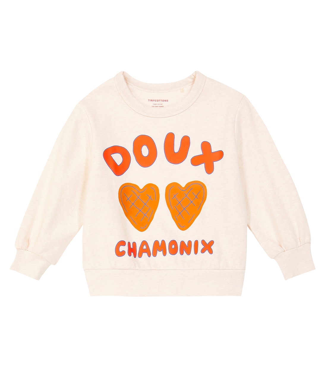 Doux Chamonix cotton sweatshirt | Tinycottons