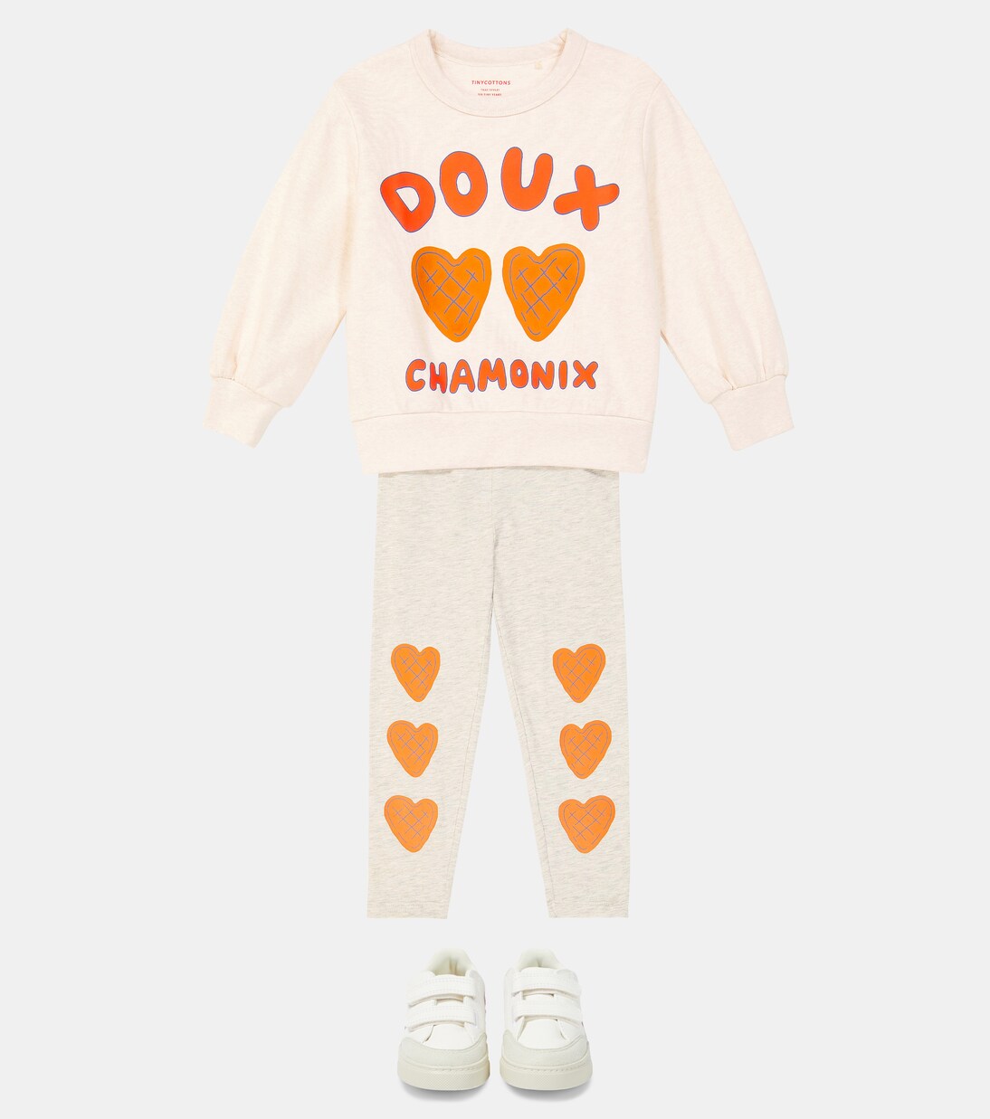 Doux Chamonix cotton sweatshirt | Tinycottons