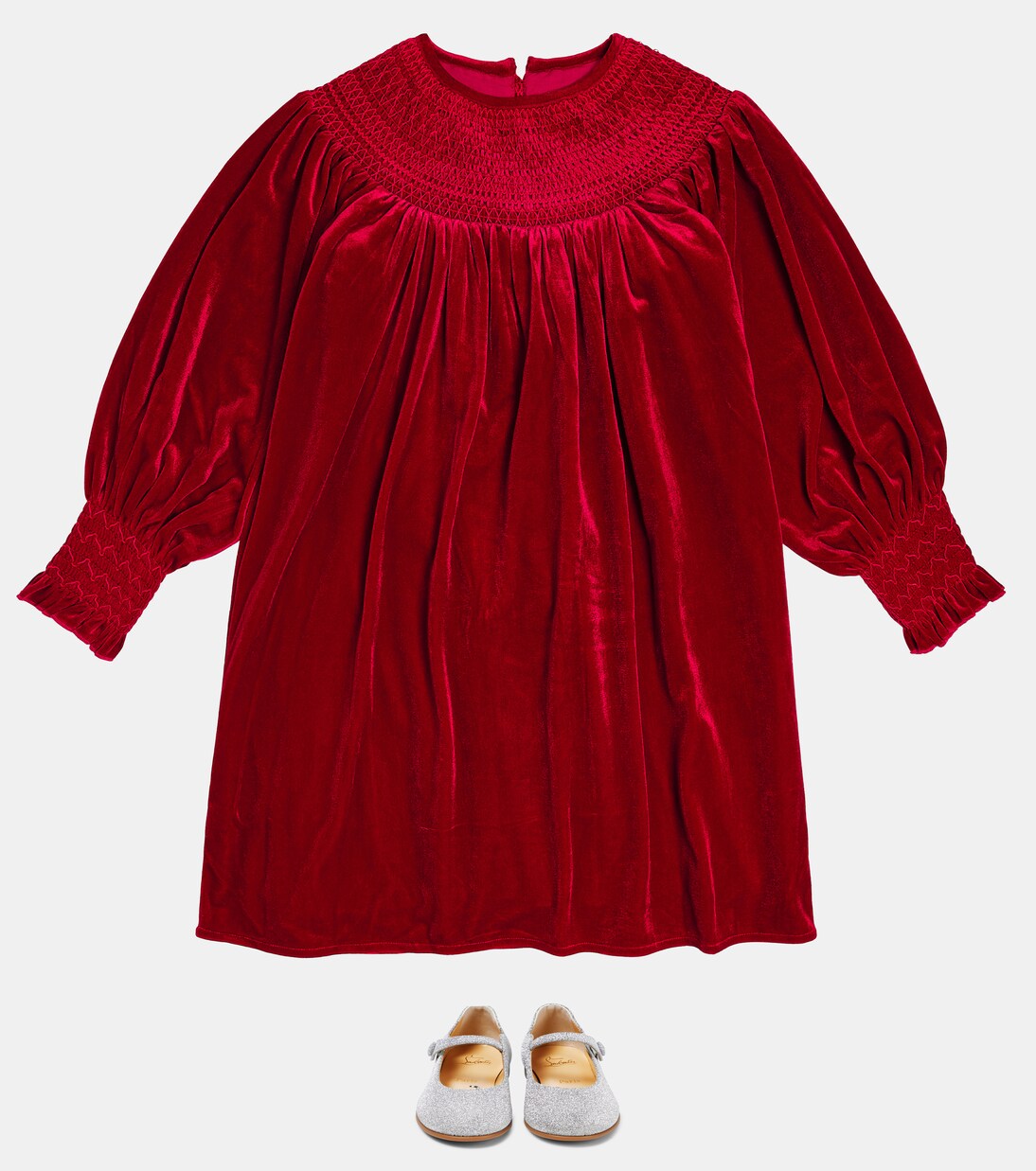 Carla velvet dress | C'era Una Volta