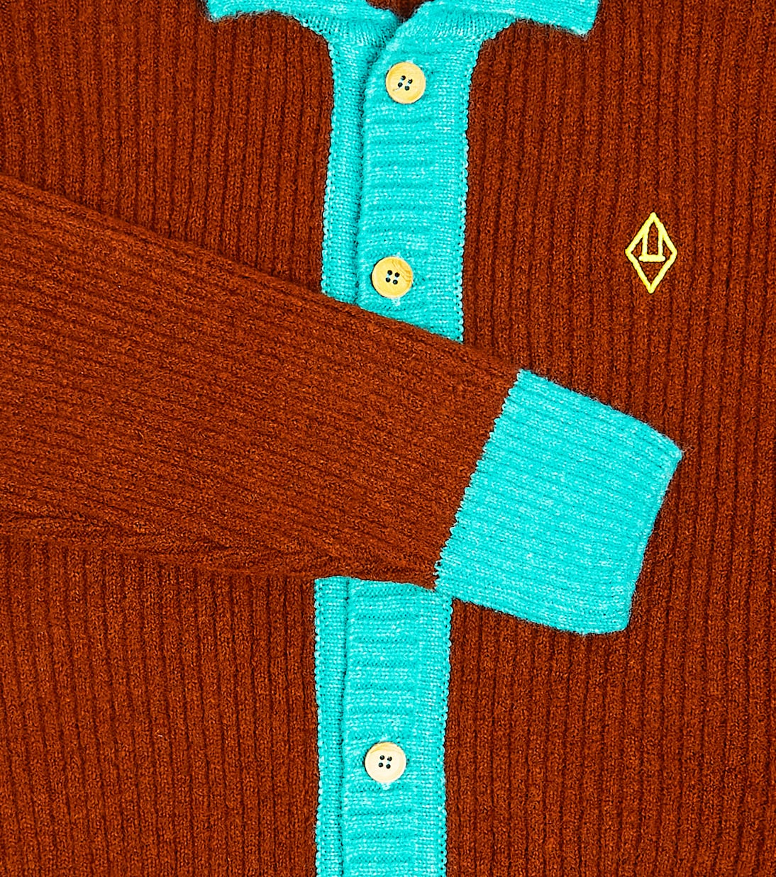 Cardigan Toucan aus Wolle | The Animals Observatory