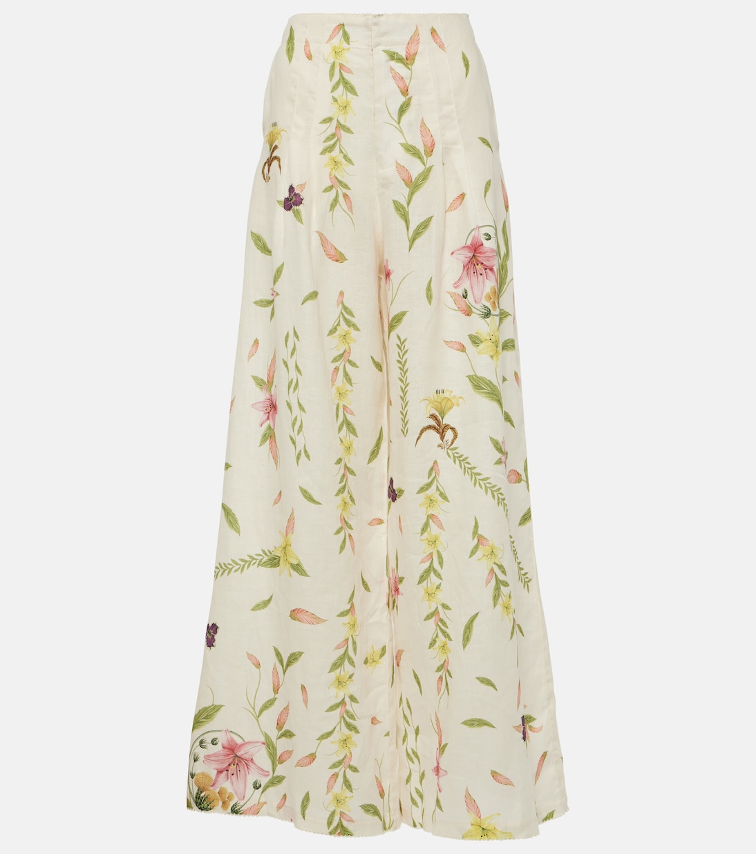 Pantalon ample Piñon Marina en lin | Agua by Agua Bendita