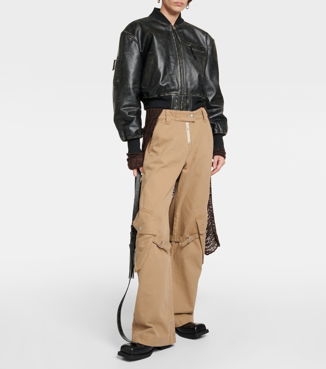 Pantaloni cargo Potinal in cotone | Acne Studios