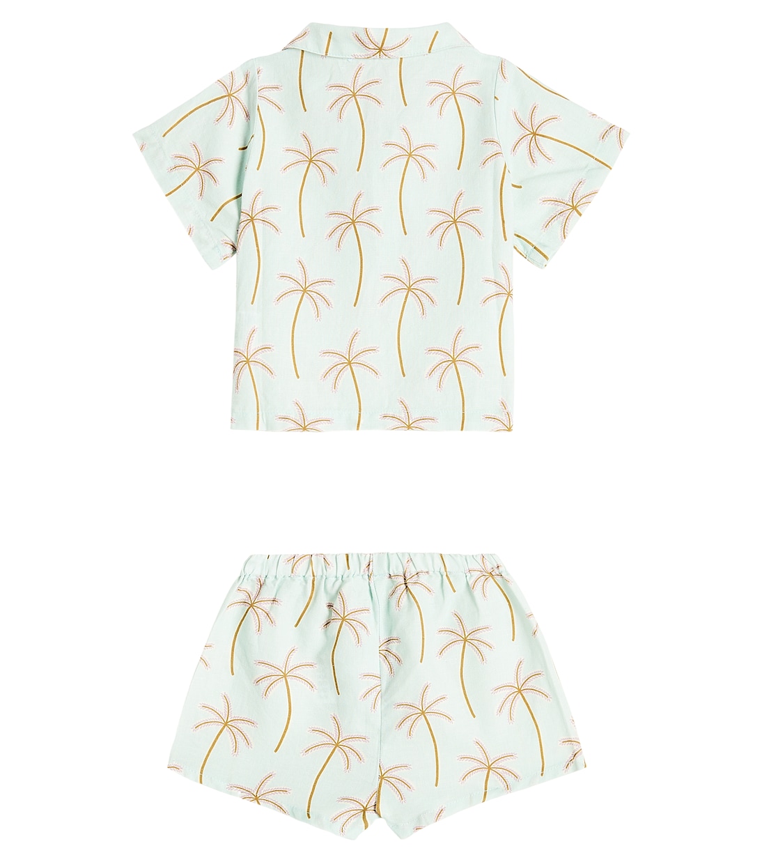 Baby Palm Spring shirt and shorts set | The New Society