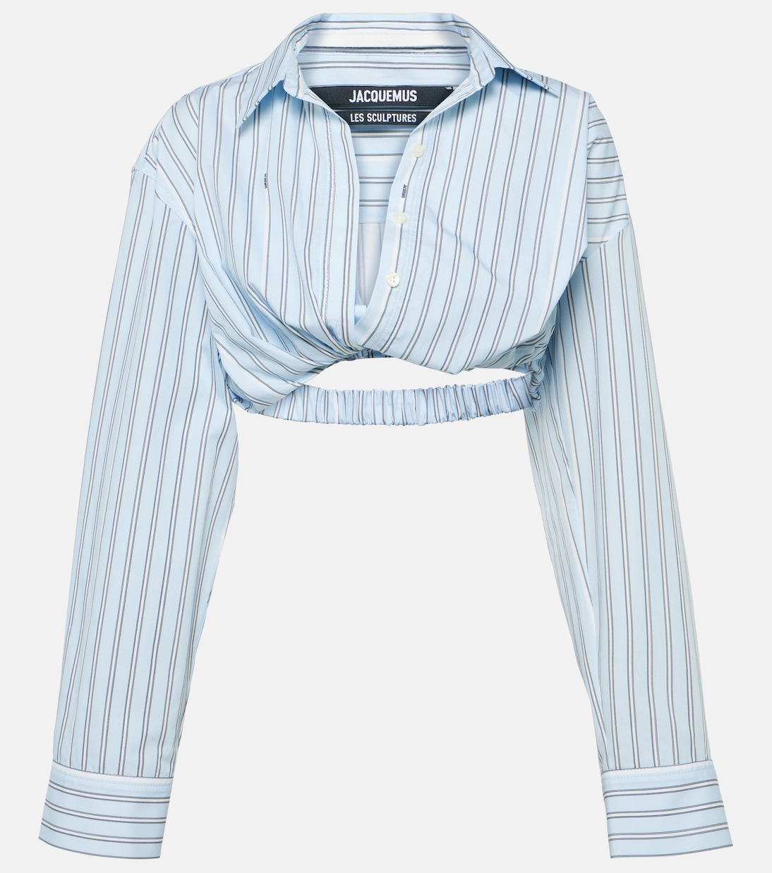 La Chemise Bahia Courte striped cotton top | Jacquemus