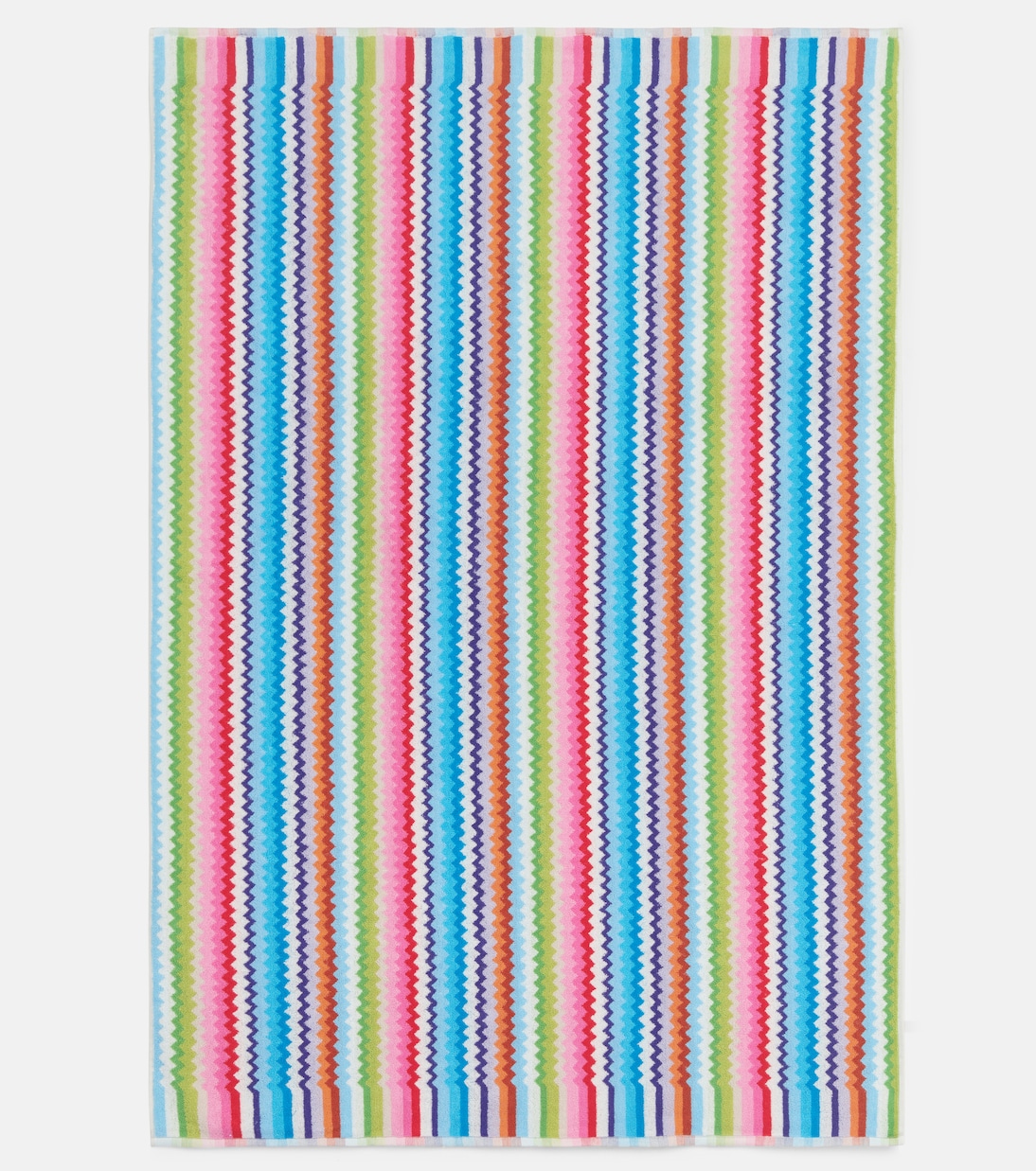 Riverbero set of 5 Zigzag cotton terry towels | Missoni