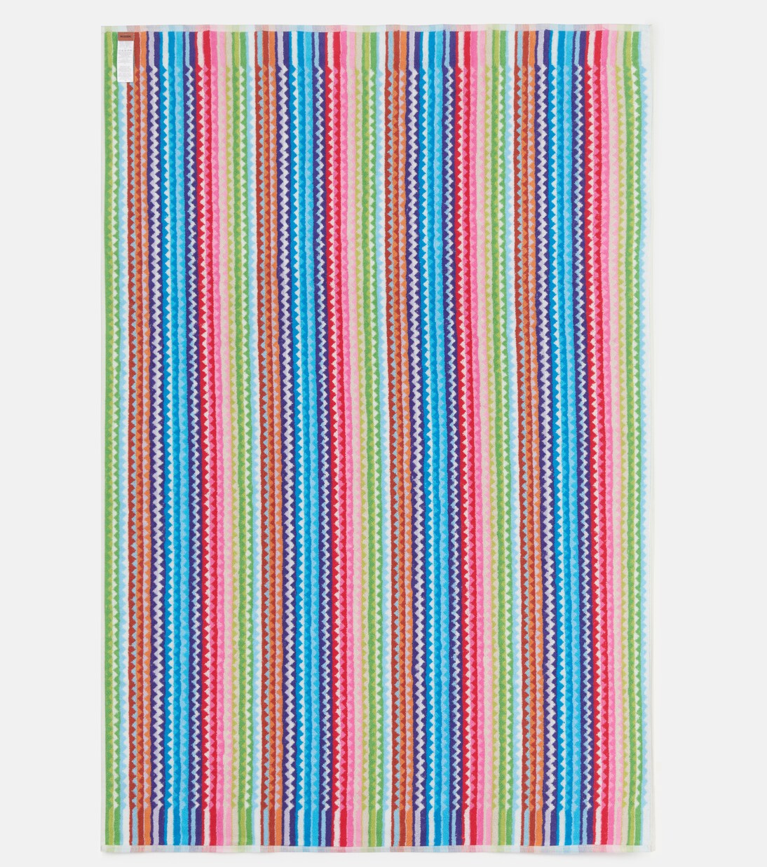 Riverbero set of 5 Zigzag cotton terry towels | Missoni