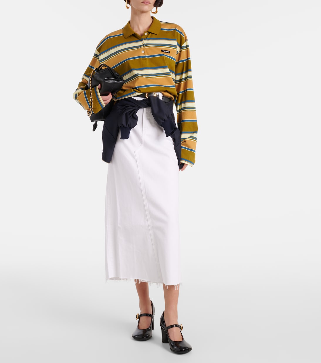 Circolo Reworked denim maxi skirt | Citizens of Humanity