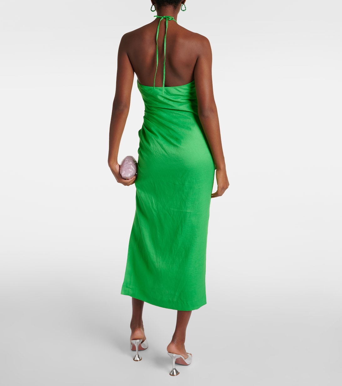 Robe midi Hansel en lin | Simkhai